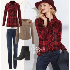 Cabi Lodge Shirt, #3335 Medium